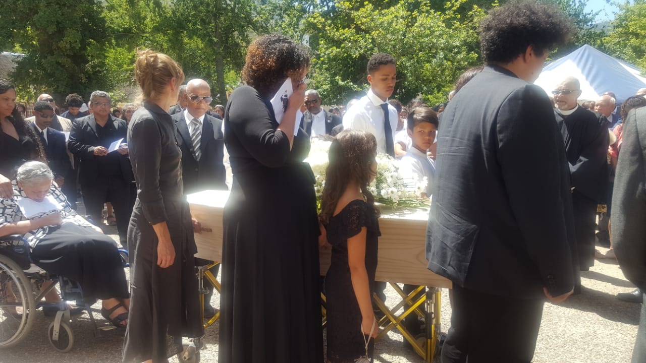 Photographs from Reverend Chris Wessels’s funeral